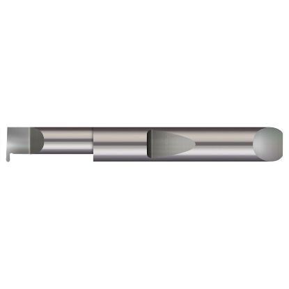 Picture of MICRO 100 QFR-025-8 Solid Tool Grooving Swiss 0.250 Shank 0.245 Min Bore 2.000 OAL