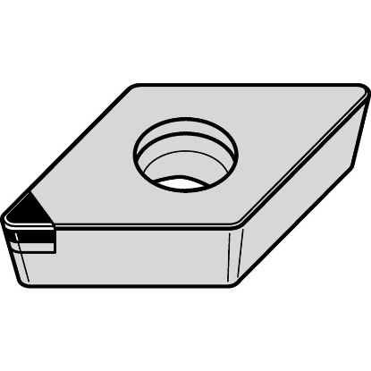 Picture of WIDIA/KENNAMETAL DCGW2151FST WDN25U Insert 55.0° 0.016 Corner Radius 