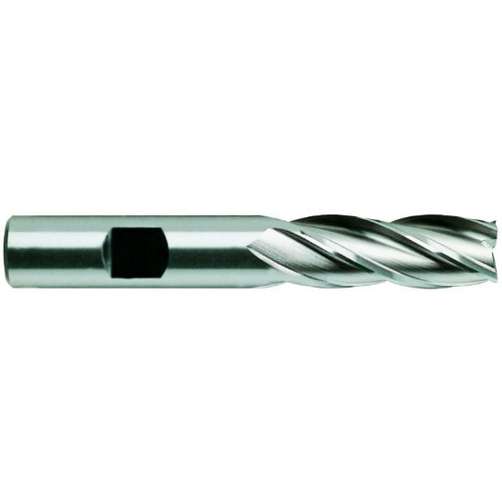 Picture of YG-1 4067 DIA 15/32 SH 0.50 LOC 1.2500 OAL3.2500 End Mill Standard Flute Standard Helix HSS Uncoated Single End Square Sharp GENERAL Purpose