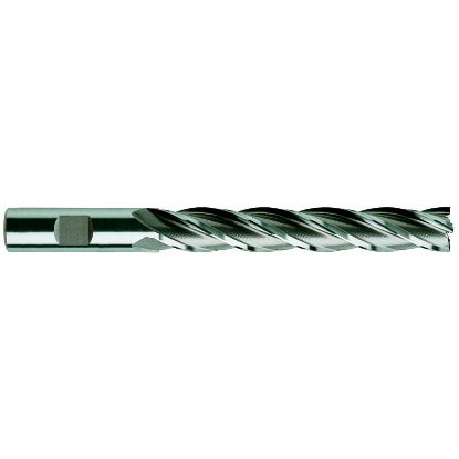 Picture of YG-1 6047 DIA 1/4 SH 0.3750 LOC 1.7500 OAL3.5625 End Mill Standard Flute Standard Helix HSS Uncoated Single End Square Sharp GENERAL Purpose