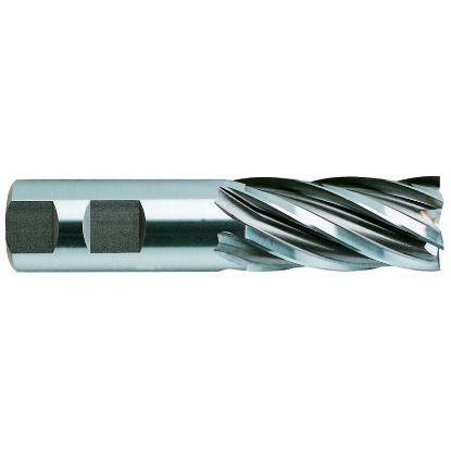 Picture of YG-1 7072 DIA 1/2 SH 0.50 LOC 1.2500 OAL3.2500 End Mill Standard Flute Standard Helix HSS Uncoated Single End Square Sharp GENERAL Purpose
