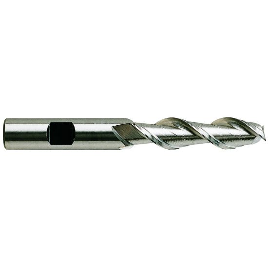 Picture of YG-1 18051 DIA 5/16 SH 0.3750 LOC 1.3750 OAL3.1250 End Mill Standard Flute Standard Helix HSS Uncoated Single End Square Sharp GENERAL Purpose