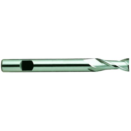 Picture of YG-1 3301 DIA 5/16 SH 0.3750 LOC 0.7500 OAL3.3125 End Mill Standard Flute Standard Helix Cobalt Uncoated Single End Square Sharp GENERAL Purpose