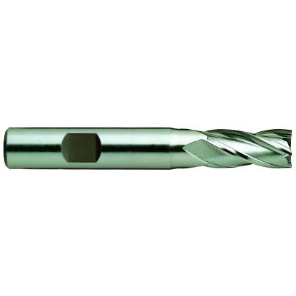 Picture of YG-1 7305 DIA 3/8 SH 0.3750 LOC 0.7500 OAL2.50 End Mill Standard Flute Standard Helix Cobalt Uncoated Single End Square Sharp GENERAL Purpose