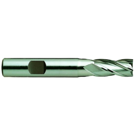Picture of YG-1 7305 DIA 3/8 SH 0.3750 LOC 0.7500 OAL2.50 End Mill Standard Flute Standard Helix Cobalt Uncoated Single End Square Sharp GENERAL Purpose