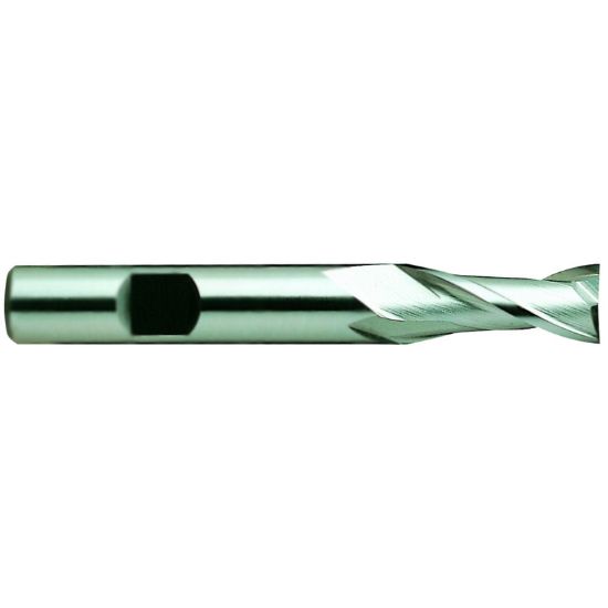 Picture of YG-1 2051 DIA 5/16 SH 0.3750 LOC 1.3750 OAL3.1250 End Mill Standard Flute Standard Helix HSS TiCN Single End Square Sharp GENERAL Purpose