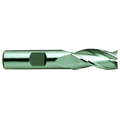 Picture of YG-1 23257CC DIA 1/16 SH 0.2500 LOC 0.1563 OAL1.0930 End Mill Standard Flute Standard Helix Cobalt TiCN Single End Square Sharp GENERAL Purpose