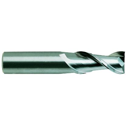 Picture of YG-1 21556 DIA 3/32 SH 0.1250 LOC 0.2500 OAL1.50 End Mill Standard Flute Standard Helix Carbide Uncoated Single End Square Sharp Carbide ENDMillS