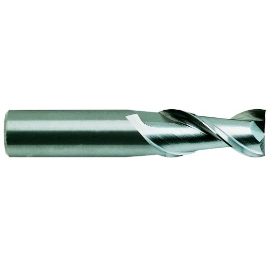 Picture of YG-1 21556 DIA 3/32 SH 0.1250 LOC 0.2500 OAL1.50 End Mill Standard Flute Standard Helix Carbide Uncoated Single End Square Sharp Carbide ENDMillS