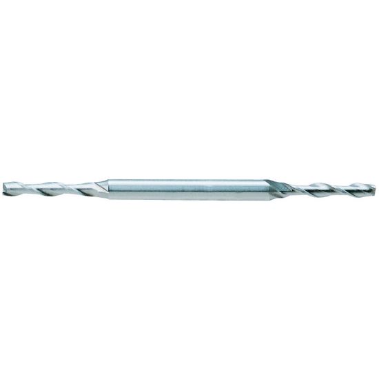 Picture of YG-1 51266 DIA 9/64 SH 0.1875 LOC 0.7500 OAL3.1250 End Mill Standard Flute Standard Helix Cobalt Uncoated Double End Square Sharp GENERAL Purpose