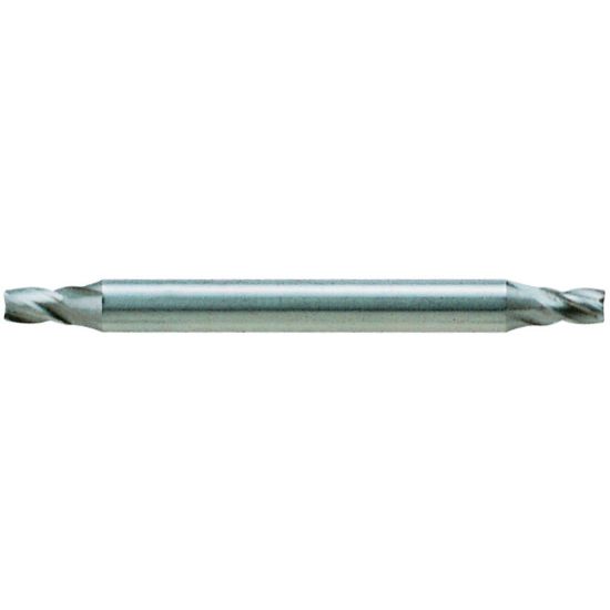 Picture of YG-1 52270CN DIA 11/64 SH 0.1875 LOC 0.2500 OAL2.00 End Mill Standard Flute Standard Helix Cobalt TiN Double End Square Sharp GENERAL Purpose