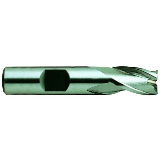 Picture of YG-1 22257CC DIA 1/16 SH 0.2500 LOC 0.0937 OAL0.9687 End Mill Standard Flute Standard Helix Cobalt TiCN Single End Square Sharp GENERAL Purpose
