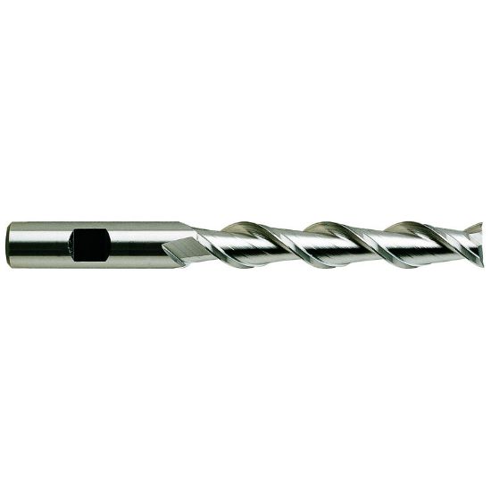 Picture of YG-1 19051 DIA 5/16 SH 0.3750 LOC 2.00 OAL3.7500 End Mill Standard Flute Standard Helix HSS Uncoated Single End Square Sharp GENERAL Purpose