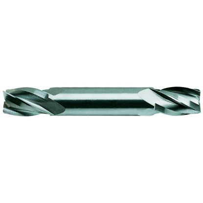 Picture of YG-1 33558TH DIA 1/8 SH 0.1250 LOC 0.2500 OAL1.50 End Mill Standard Flute Standard Helix Carbide Hardslick Double End Square Sharp Carbide ENDMillS