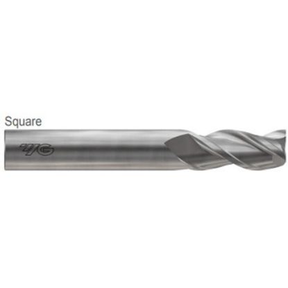 Picture of YG-1 E5G95008 DIA 1/8 SH 0.1250 LOC 0.2500 OAL1.50 End Mill Standard Flute Standard Helix Carbide Uncoated Single End Square Sharp Alu-Power HPC