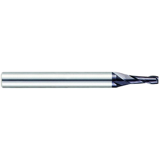 Picture of YG-1 93501 DIA 0.04 SH 0.1250 LOC 0.10 OAL1.50 End Mill Standard Flute Standard Helix Carbide TiAlN Single End Square Sharp X-Power
