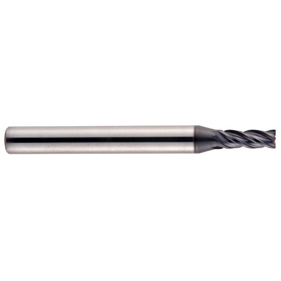 Picture of YG-1 EMB14030 DIA 3MM SH 0.2362 LOC 0.3150 OAL2.2441 End Mill Standard Flute Variable Helix Carbide TiAlN Single End Square Sharp V7 Mill
