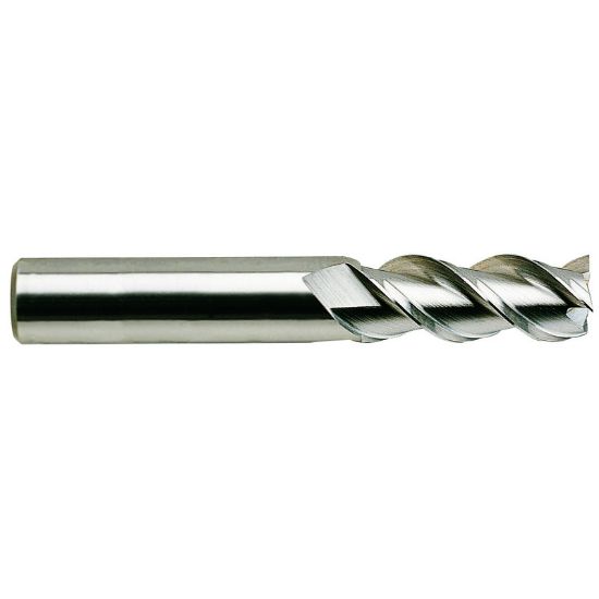 Picture of YG-1 34565 DIA 3/16 SH 0.1875 LOC 0.5625 OAL2.00 End Mill Standard Flute High Helix Carbide Uncoated Single End Square Sharp Carbide ENDMillS