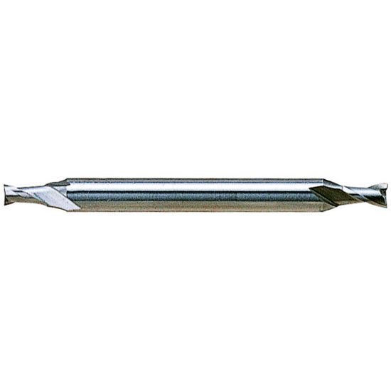 Picture of YG-1 49264CN DIA 1/8 SH 0.1875 LOC 0.1875 OAL2.00 End Mill Standard Flute Standard Helix Cobalt TiN Double End Square Sharp GENERAL Purpose