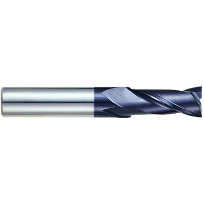 Picture of YG-1 93075 DIA 1/8 SH 0.1250 LOC 0.50 OAL1.50 End Mill Standard Flute Standard Helix Carbide TiAlN Single End Square Sharp X-Power