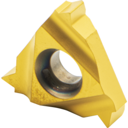 Picture of CARMEX 16IR10WMXC Threading Insert 10.00TPI Whitworth BSW/BSF/BSP Internal Right TiCN + TiN ISO 16