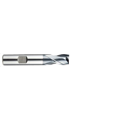 Picture of YG-1 GYG64012 DIA 3/16 SH 0.3750 LOC 0.4375 OAL2.3125 End Mill Standard Flute Variable Helix Powder Metal TiAlN Single End Square Sharp Only One