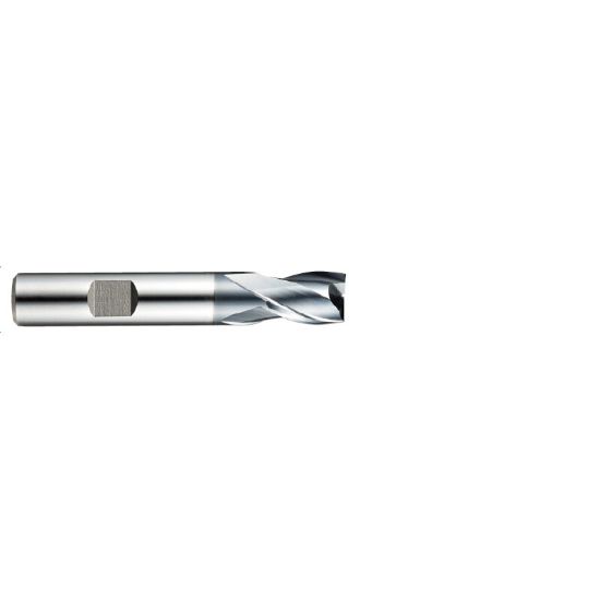 Picture of YG-1 GYG64012 DIA 3/16 SH 0.3750 LOC 0.4375 OAL2.3125 End Mill Standard Flute Variable Helix Powder Metal TiAlN Single End Square Sharp Only One