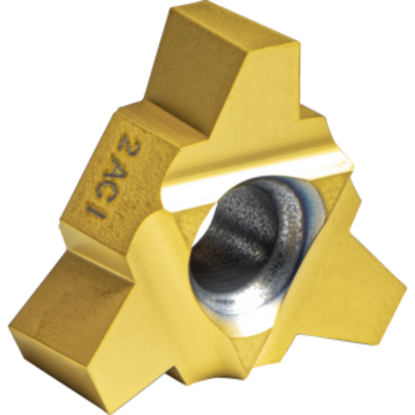 Picture of CARMEX 33UIRL2ACMEMXC Threading Insert 2.00TPI ACME Internal Neutral TiCN + TiN U 33