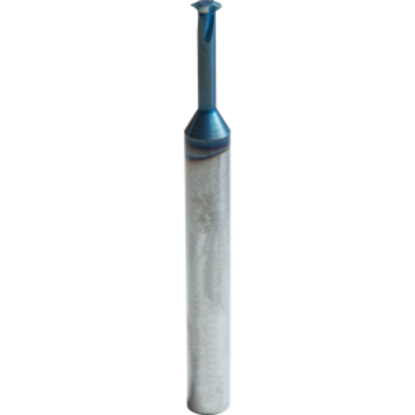 Picture of CARMEX MTI06044C14 A55 Thread Mill 28.00TPI - 20.00TPI 0.17 Dia 0.55 Neck 0.23 Shank Internal 3 Flute AlTiN