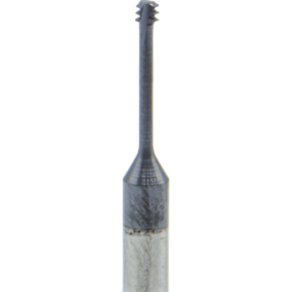 Picture of CARMEX MTS03016C9 56 UN Thread Mill 0.06 Dia 56.00TPI 0.36 Neck 1.50 OAL 3 Flute No Coolant 4xD1 Internal AlTiN