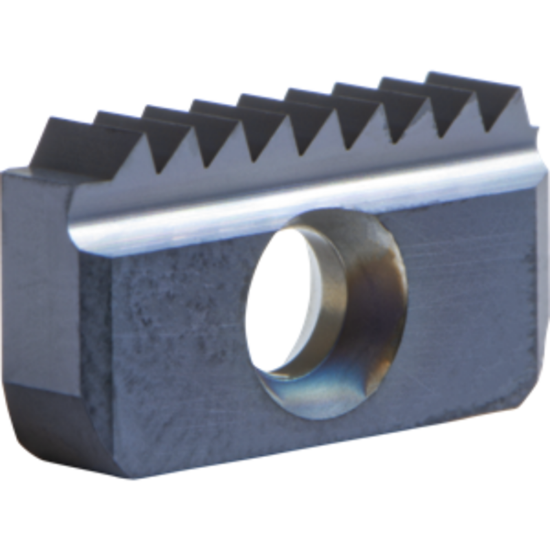 Picture of CARMEX 14 - 18 NPT MT7 Indexable Thread Mill Insert 18.00TPI TiAlN Coating 14 Size