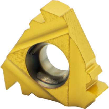 Picture of CARMEX 16IR10ABUTMXC Threading Insert 10.00TPI Buttress Internal Right TiCN + TiN ISO 16