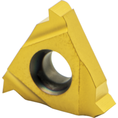 Picture of CARMEX 16EL14WMXC Threading Insert 14.00TPI Whitworth BSW/BSF/BSP External Left TiCN + TiN ISO 16