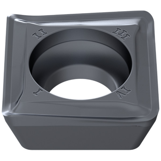 Picture of CERATIZIT SDNT 09T308SR-33 CTPM240 Milling Insert Square 0.031 Corner Radius TiAlTaN