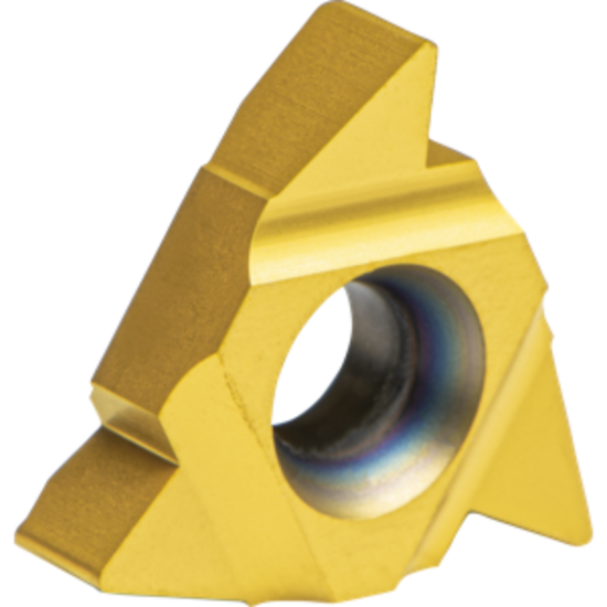Picture of CARMEX 22UIL4ABUTMXC Threading Insert 4.00TPI Buttress Internal Left TiCN + TiN ISO 22