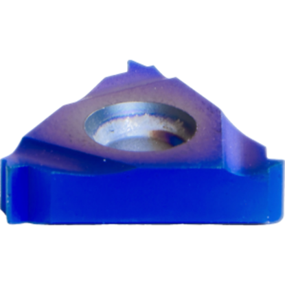 Picture of CARMEX 16IR18NPTBLU Threading Insert 18.00TPI NPT Internal Right Nano Coating ISO 16