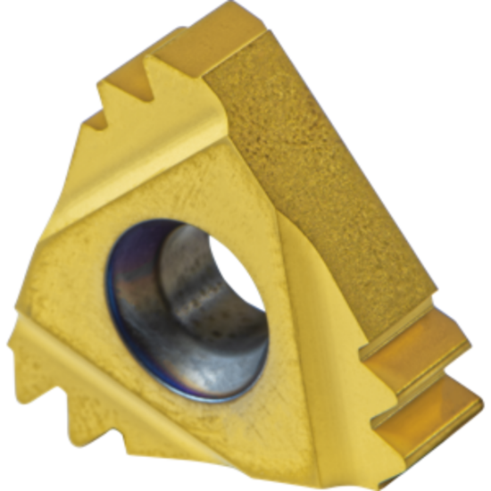 Picture of CARMEX 27IR8NPTF2MMXC Threading Insert 8.00TPI NPTF Internal Right TiCN + TiN ISO 27