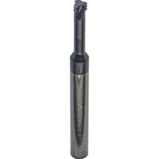 Picture of CARMEX MTS0250C75 28 UN Thread Mill 0.19 Dia 28.00TPI 0.75 Neck 2.50 OAL 3 Flute No Coolant 3xD1 Internal AlTiN