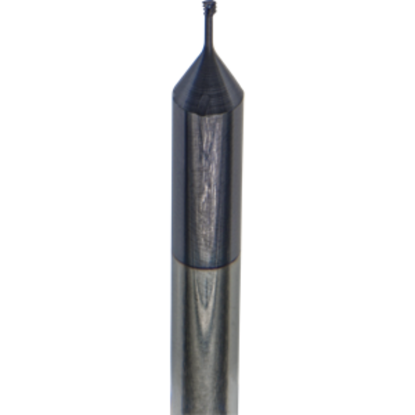 Picture of CARMEX MTS0250C15 64 UN Thread Mill 64.00TPI 0.05 Dia 0.15 Neck 0.25 Shank Internal 3 Flute 2xD1 AlTiN
