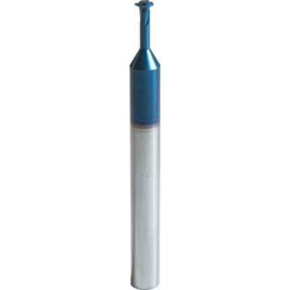 Picture of CARMEX MTI0250C04 16 ACME Thread Mill 16.00TPI 0.17 Dia 0.38 Neck 0.25 Shank Internal 3 Flute AlTiN