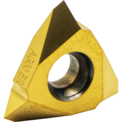 Picture of CARMEX 16VERAG60MXC Threading Insert 8.00TPI - 48.00TPI 3.18MM - 0.53MM 60.0° External Right TiCN + TiN ON EDGE 3