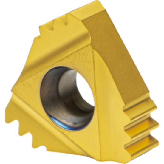 Picture of CARMEX 27IR10APIRD3MMXC Threading Insert 10.00TPI Round Internal Right TiCN + TiN ISO 27