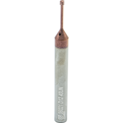 Picture of CARMEX MTSB 06021 D12 40 UN Thread Mill 0.08 Dia 40.00TPI 0.47 Neck 2.30 OAL 4 Flute No Coolant 4xD1 Internal AlTiN