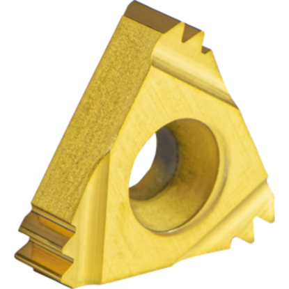 Picture of CARMEX 22ER20ISO2MMXC Threading Insert 2.00MM Metric External Right TiCN + TiN ISO 22