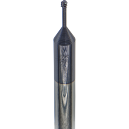 Picture of CARMEX MTS0250C31 40 UN Thread Mill 0.08 Dia 40.00TPI 0.31 Neck 2.50 OAL 3 Flute No Coolant 3xD1 Internal AlTiN