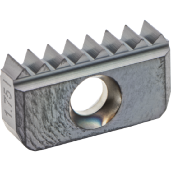 Picture of CARMEX 14 I 1.75 ISO MT7 Indexable Thread Mill Insert 1.75MM TiAlN Coating 14 Size