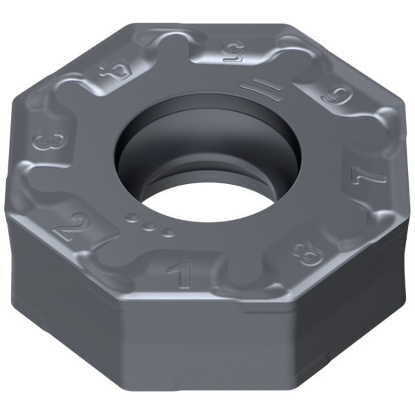 Picture of CERATIZIT OAKU 060508SL-M50 CTPP235 Milling Insert Octagonal 0.031 Corner Radius TiAlTaN