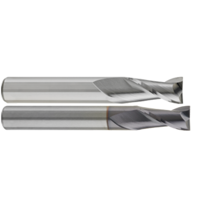 Picture of GORILLA MILL CEM14FXL2	 DIA 1/4" SH 0.2500 LOC 1.50 OAL 4.00 End Mill Standard Flute High Helix Carbide Uncoated Single End Square Sharp PRIMATE