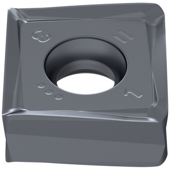 Picture of CERATIZIT SNHU120412SR-M50 CTPP235 Milling Insert Square 0.047 Corner Radius TiAlTaN