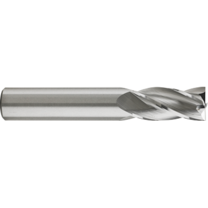 Picture of GORILLA MILL CEM0500MMF4TiALN	 DIA 5MM SH 0.2362 LOC 0.5906 OAL 2.5591 End Mill Standard Flute High Helix Carbide TiAlN Single End Square Sharp PRIMATE